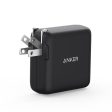 Anker Powerport 33W Dual-Port USB-C & USB-A Wall Charger W  6  C-C Cable - Black Supply