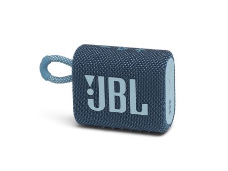 JBL Go 3 Portable Bluetooth Speaker - Blue Discount