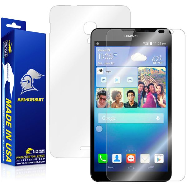 Huawei Ascend Mate2 Screen Protector + Full Body Skin Protector Online Sale