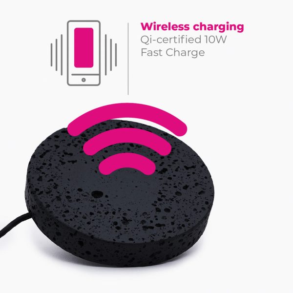 Einova Stone 10W Wireless Charging Pad - Lava Online Sale