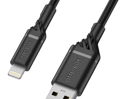 Otterbox Lightning To USB-A 2M Cable - Black Sale