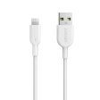 Anker Powerline II 10  USB-A To Lightning Connector - White Supply