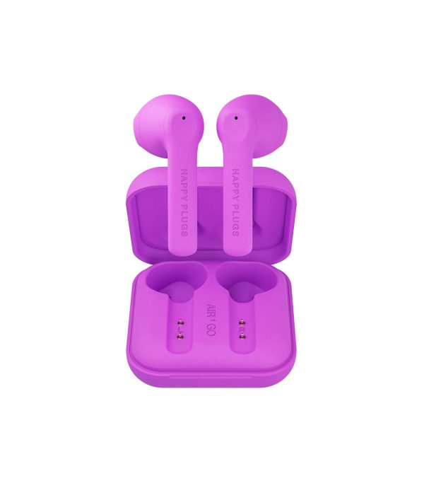 Happy Plugs Air 1 Go True Wireless Earbuds - Purple Fashion