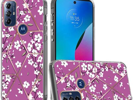 Shockproof Case For Moto G Play (2023) - Floral E - Art IMD Chrome Beautiful Design Wild Flag For Discount