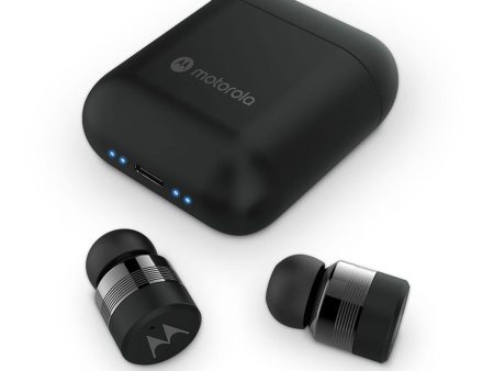 Moto Buds 120 True Wireless Earbuds - Black Supply