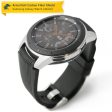 Galaxy Watch (46mm) Screen Protector + White Carbon Fiber Skin Online