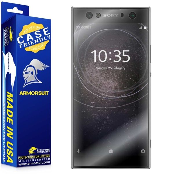 [2-Pack] Sony Xperia XA2 Ultra Case Friendly Screen Protector Discount