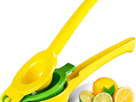 Zulay Kitchen Manual Lemon Squeezer - Yellow Red Online Hot Sale