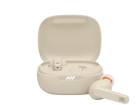 JBL Live Pro Plus True Wireless Noise Cancelling Earbuds - Beige Supply