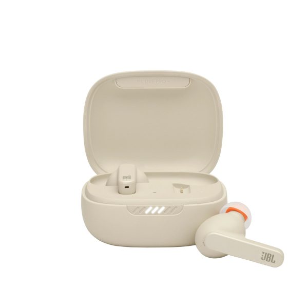 JBL Live Pro Plus True Wireless Noise Cancelling Earbuds - Beige Supply