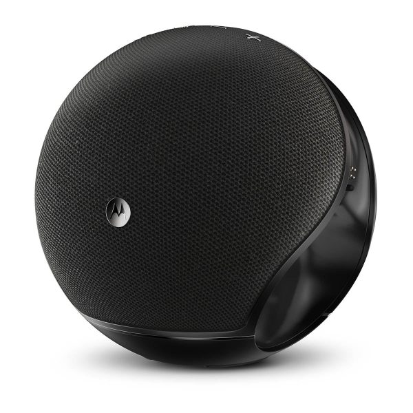 Motorola Sphere 2-In-1 Bluetooth Speaker With Over-Ear Headphones - Black Fashion