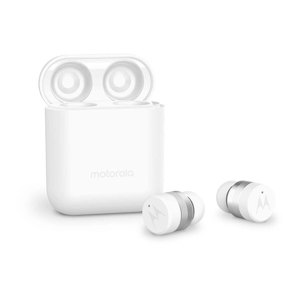 Motorola Vervebuds 120 True Wireless Headphones - White Cheap